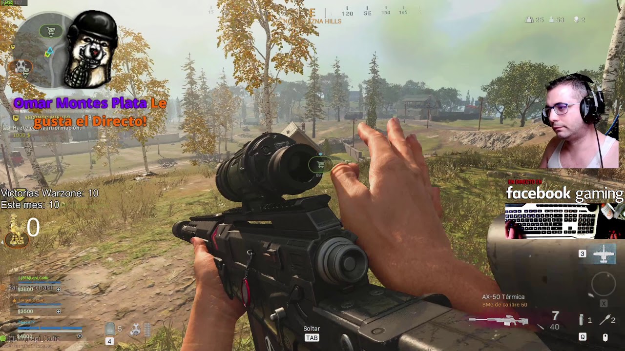 Call Of Duty Warzone  Squads Jugando Tactico segunda parte