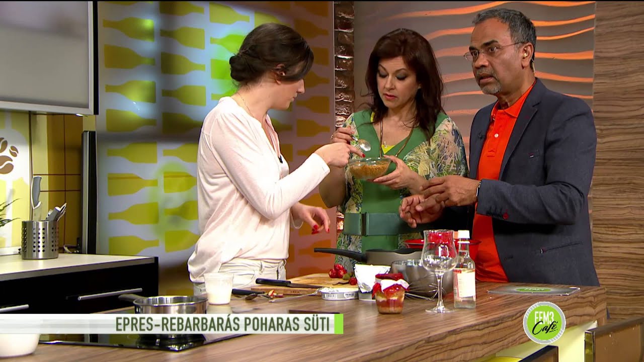 Ízletes rebarbarás epres sajttorta - 2015.05.12. - tv2.hu/fem3cafe