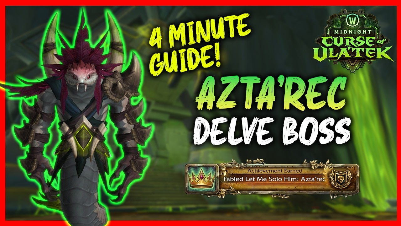 Гайд по боссу Azta'rec Nemesis в режиме Delve: сложности ? и ?? &mdash; 4 минуты! | Midnight, сезон 2