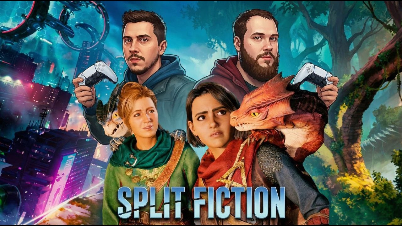 Split Fiction с 4Шлёпанца. Кооперативный треш и угар в Логове Куращупа!🔥