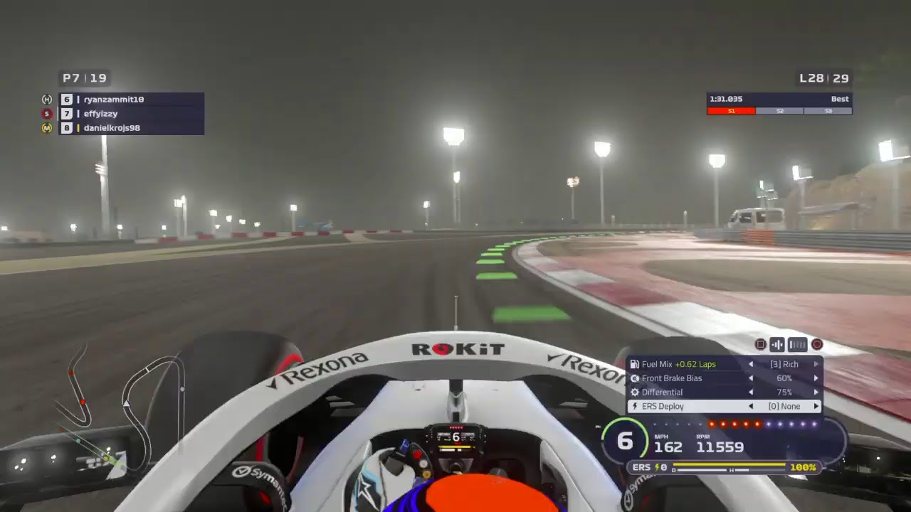 F1 esports MALTA-championship  R2-onboard