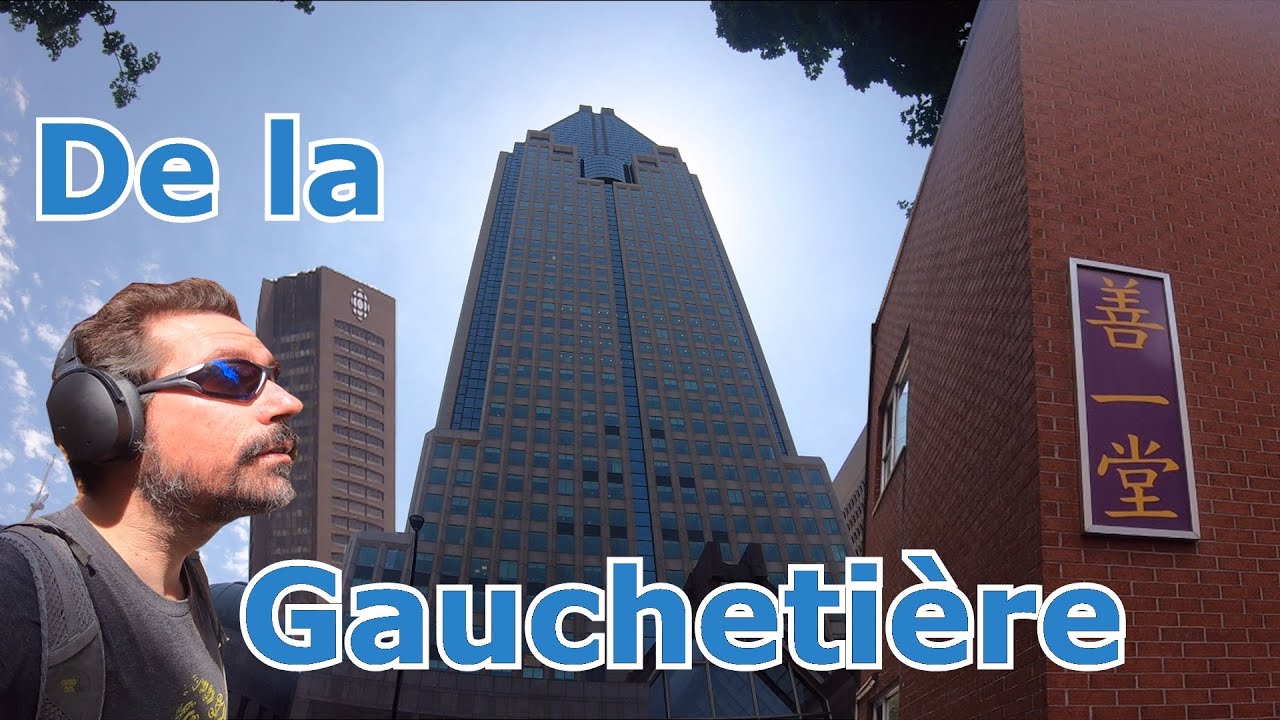 Montréal dans ta Pipe: La rue De la Gauchetière.