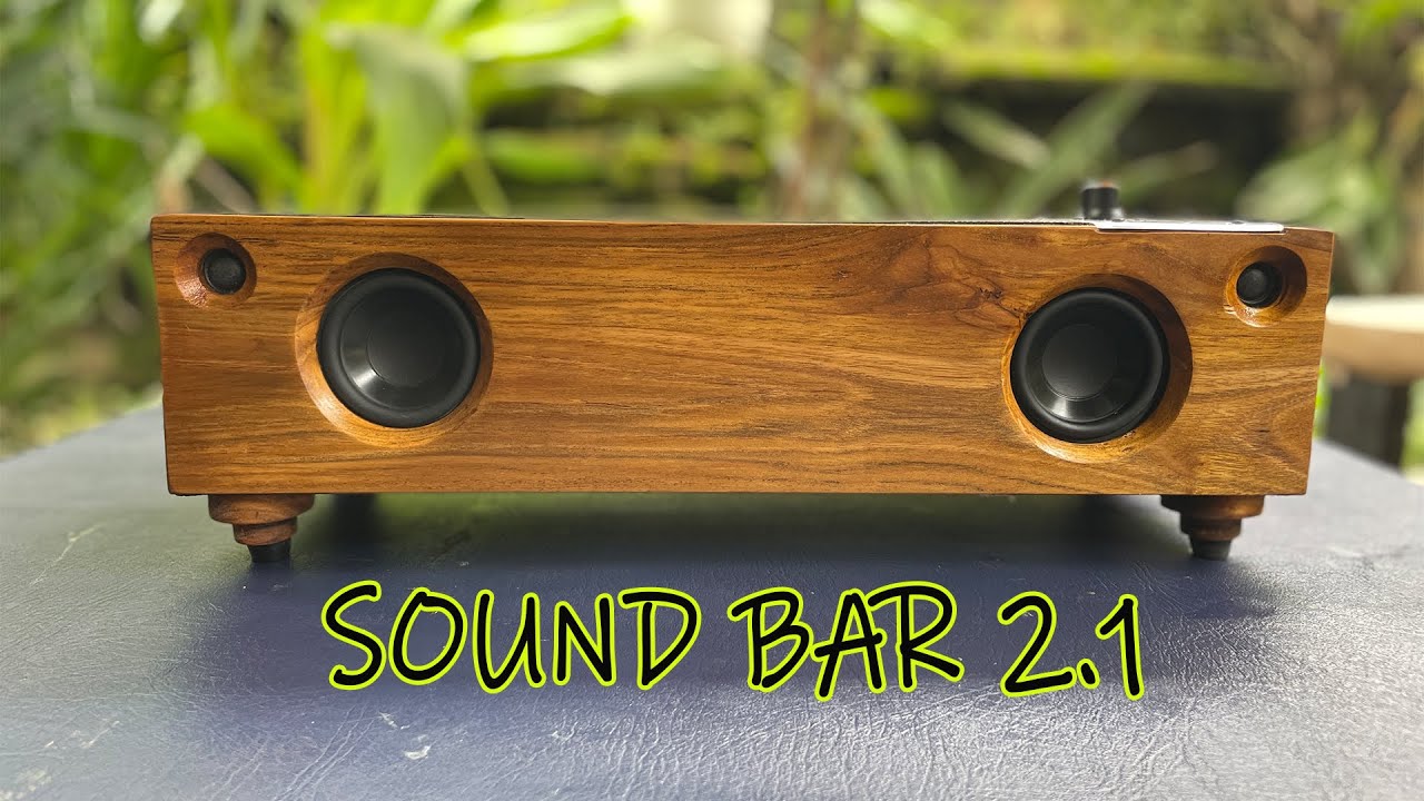 SOUNDBAR 2.1 #diyspeaker #diy #speaker