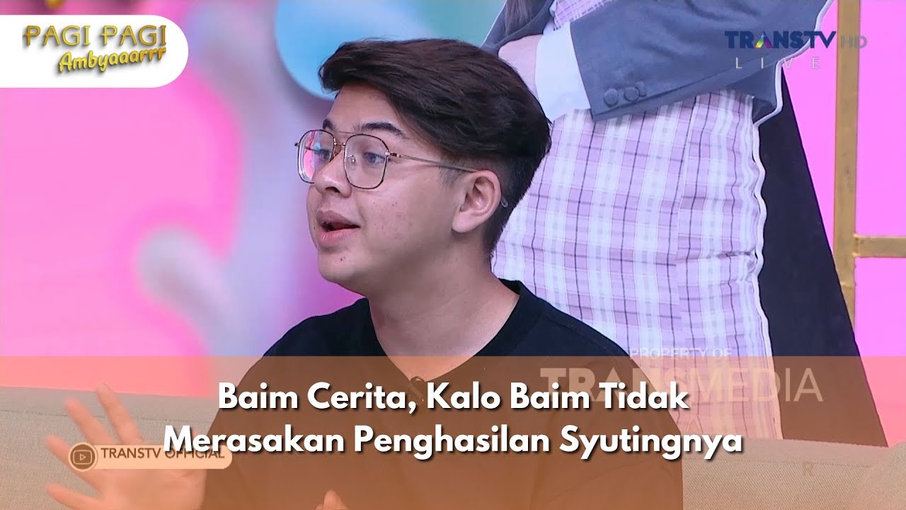 Ternyata Baim Tidak Merasakan Penghasilan Dari Syutingnya - PAGI PAGI AMBYAR (10/9/24) P3