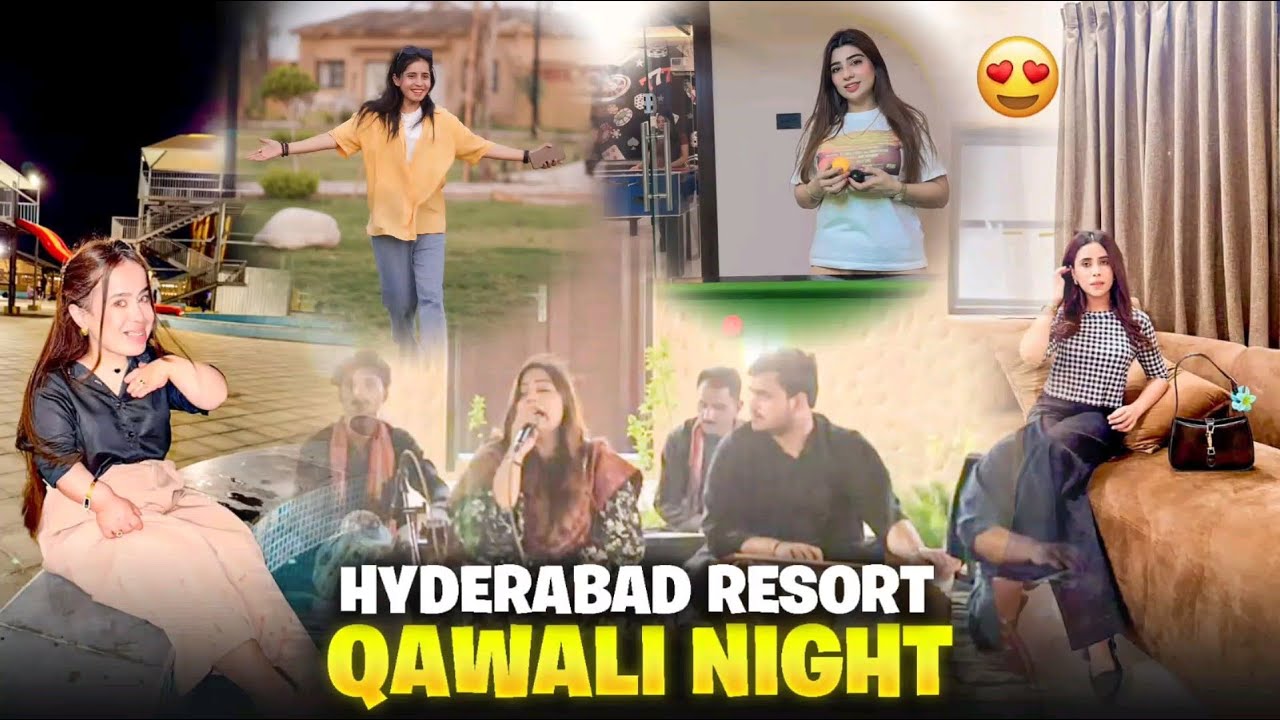 Hyderabad Royal Resort Vlog🤩|Friends Qawali Night & Full Masti😍😍