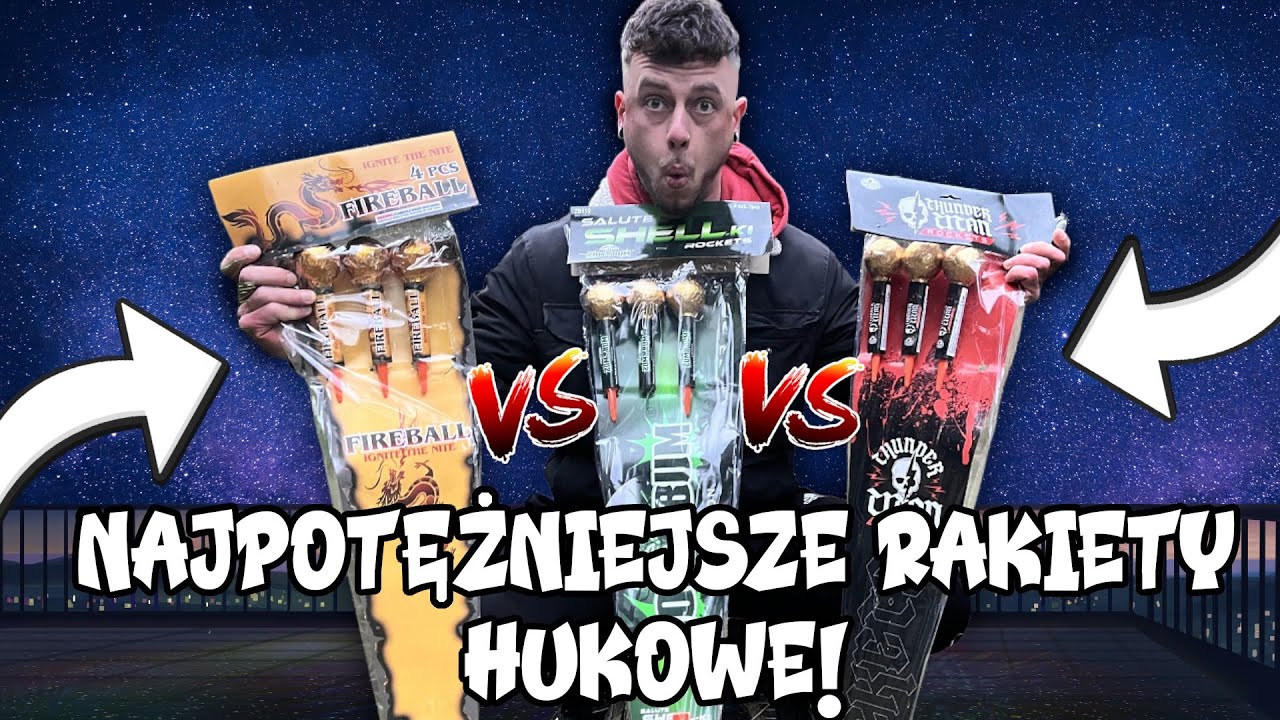 NAJMOCNIEJSZE RAKIETY HUKOWE! - ZOM BUM VS THUNDER TITAN VS FIREBALL