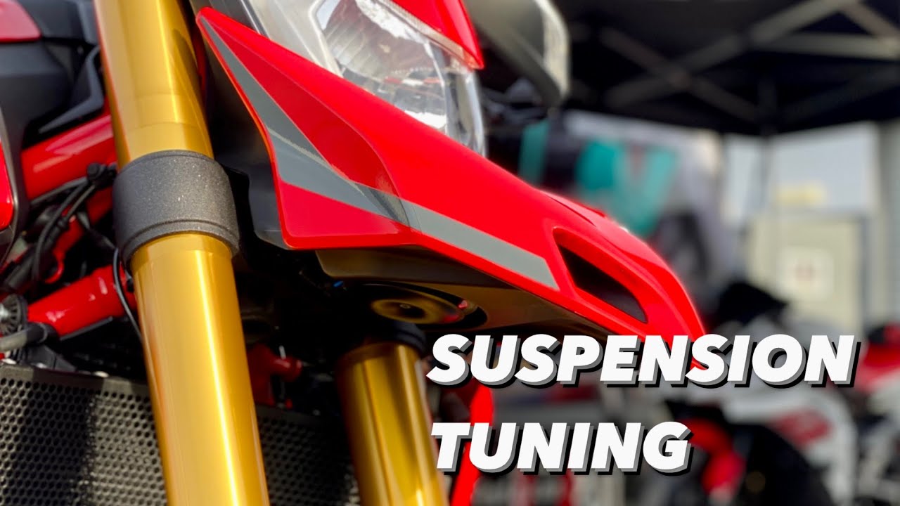 Full Suspension Setup on my 2022 Livery Ducati HyperMotard 950 SP