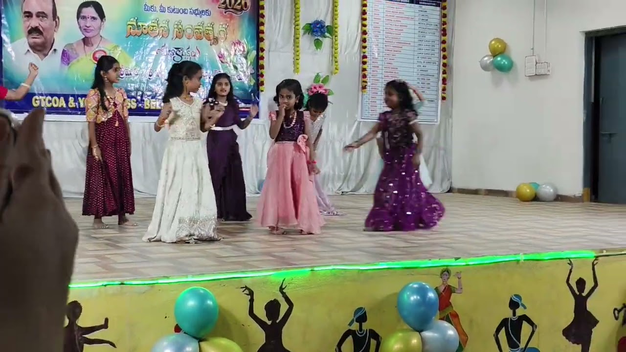 # chota bacha song and Happy new year song performance by little cute children's # Goleti 😍😍