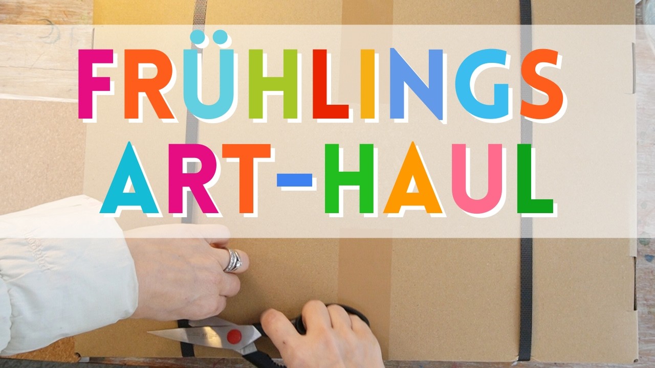 Frühlings Art Haul 🌿🌷Diese Farben haben mir gefehlt! PanPastels - Acrylic Gouache und Co