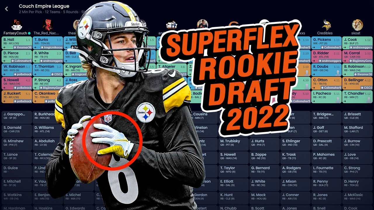 Fantasy Football Dynasty Rookie Draft 2022 (SuperFlex)