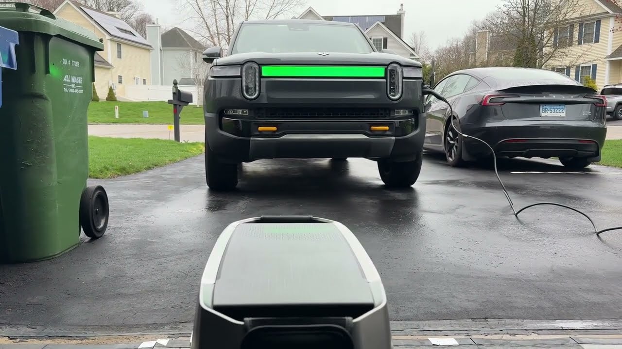 Can I Charge a Rivian with a EcoFlow Delta Pro 3 at 240V Using the Portable Charger?