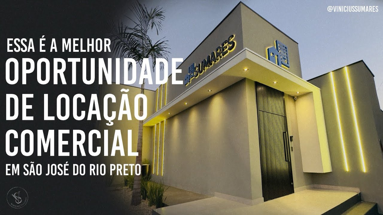 OPORTUNIDADE DE MONTAR SUA EMPRESA COM LOCALIZAÇÃO ESTRATÉGICA - IMÓVEL DISPONÍVEL PARA LOCAÇÃO 