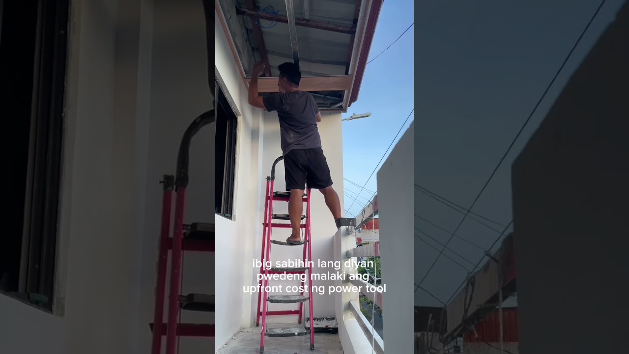 DIY WPC Ceiling Installation | ₱1,500 Lang Gastos! Budget Home Improvement PH