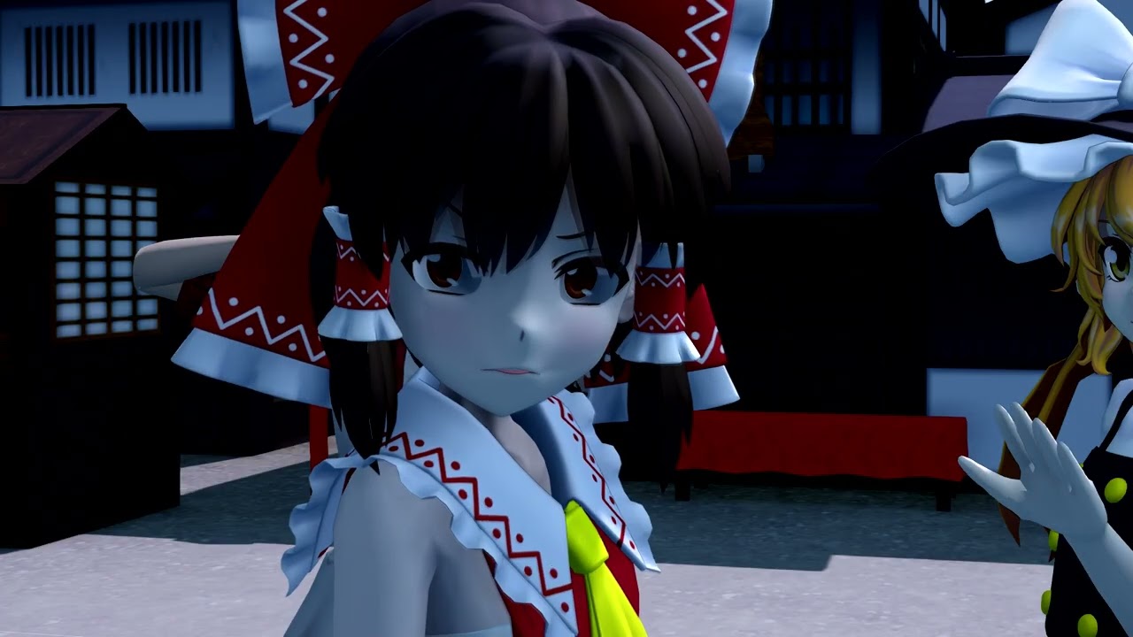 [Touhou MMD] Touhou 10 be like