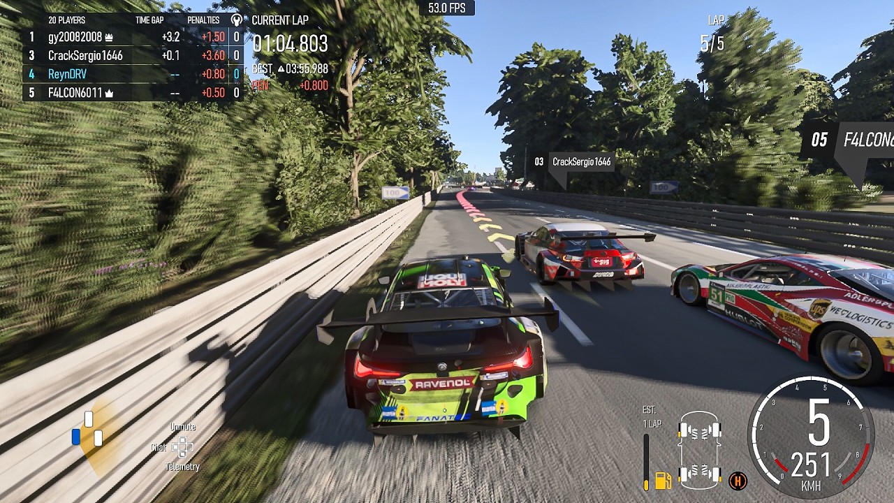 A Crazy Battle at Le Mans with the BMW M4 GT3 (Forza Motorsport)