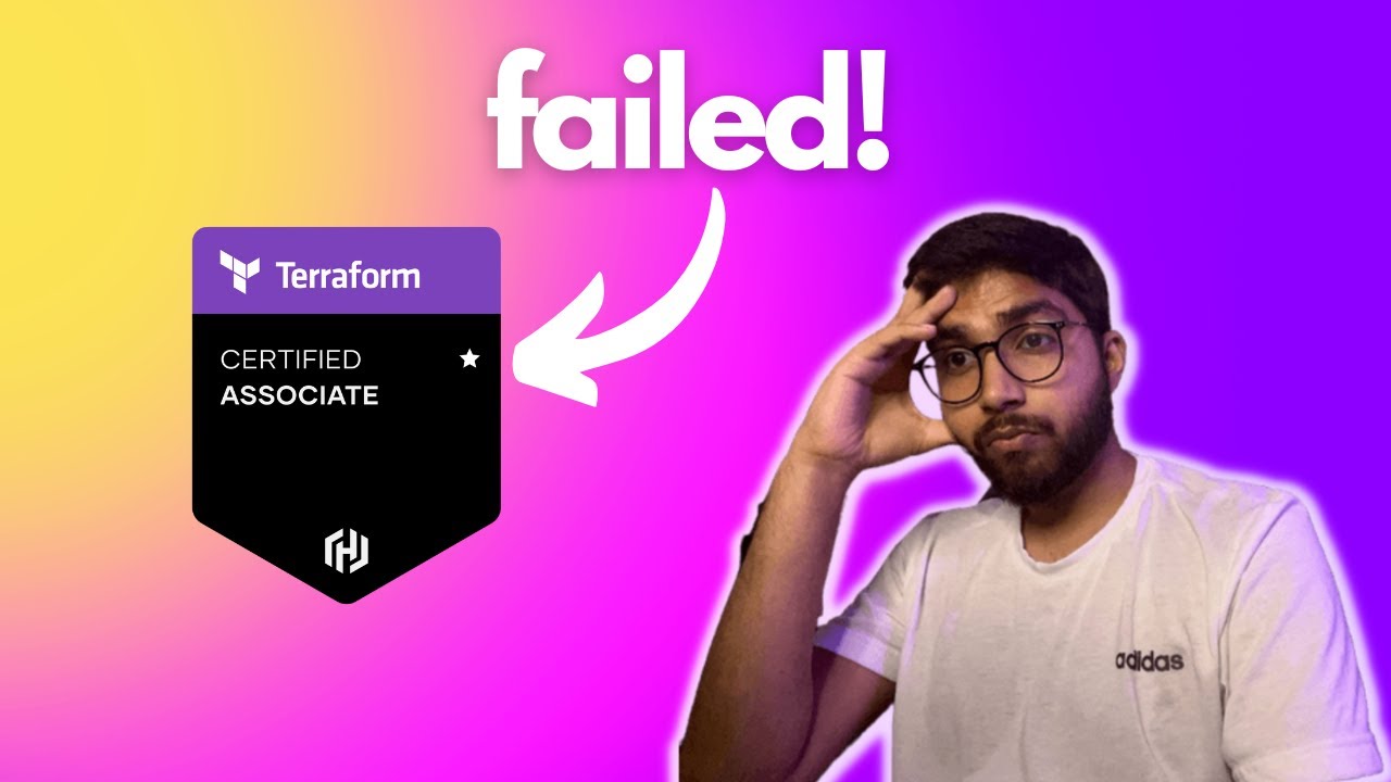Как я сдал сертификацию Terraform Associate за 2 недели после того, как провалил ее