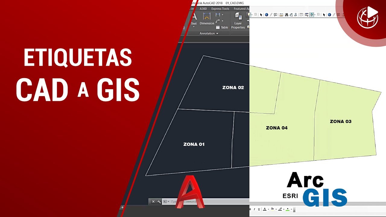 Convertir correctamente Etiquetas de CAD a GIS con ArcGIS 10.6