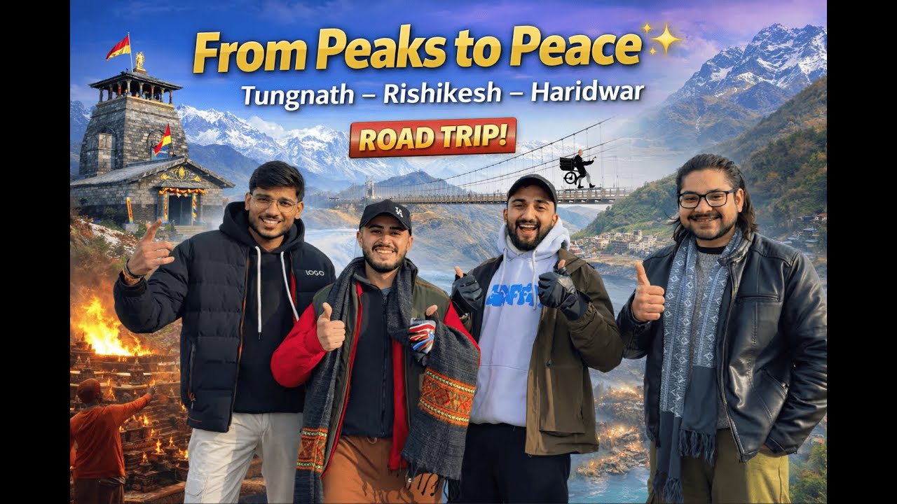 Boys Trip in Rishikesh & Haridwar 😄 | Part 2