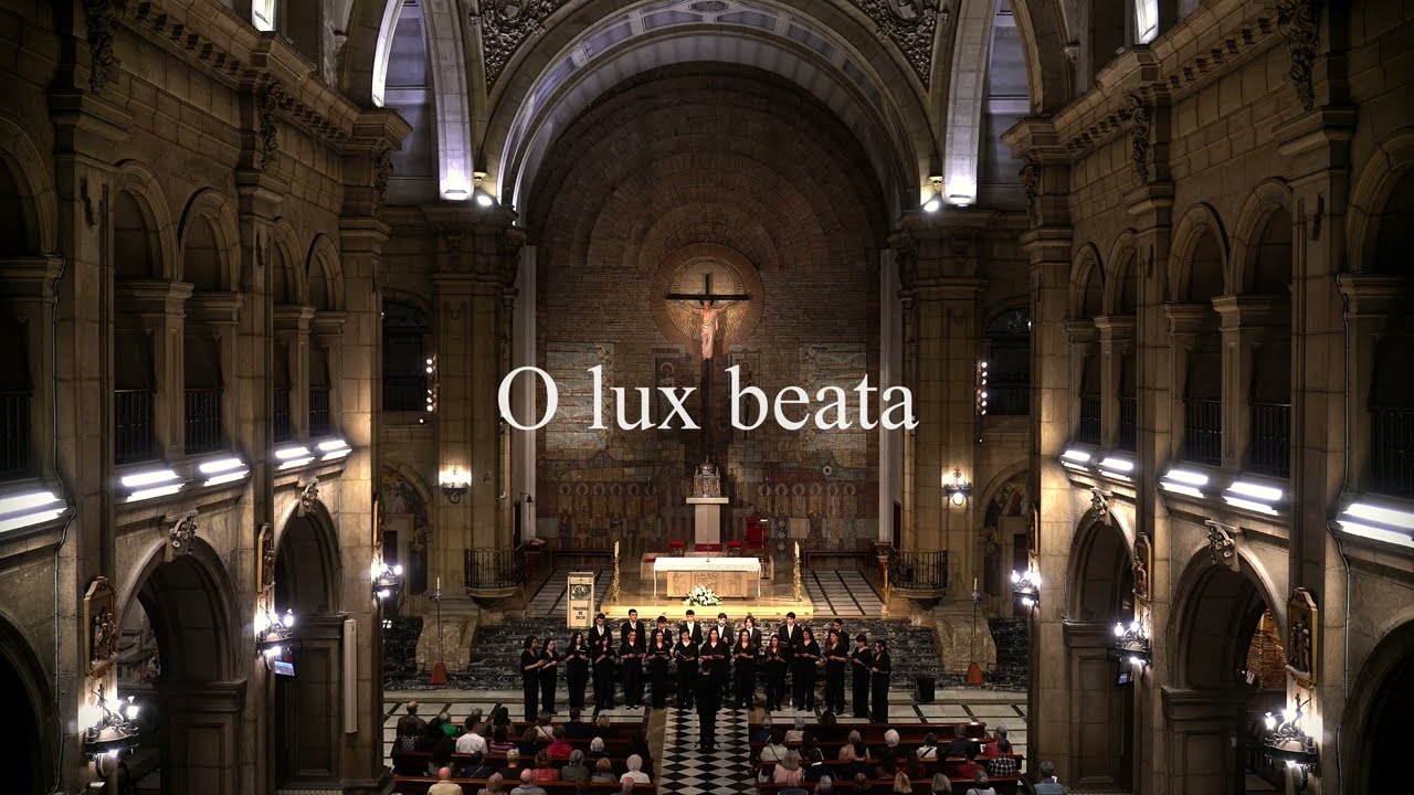 O Lux Beata - Tine Bec | Coro Lumen (Concierto en la iglesia de San José de Gijón, 2025)