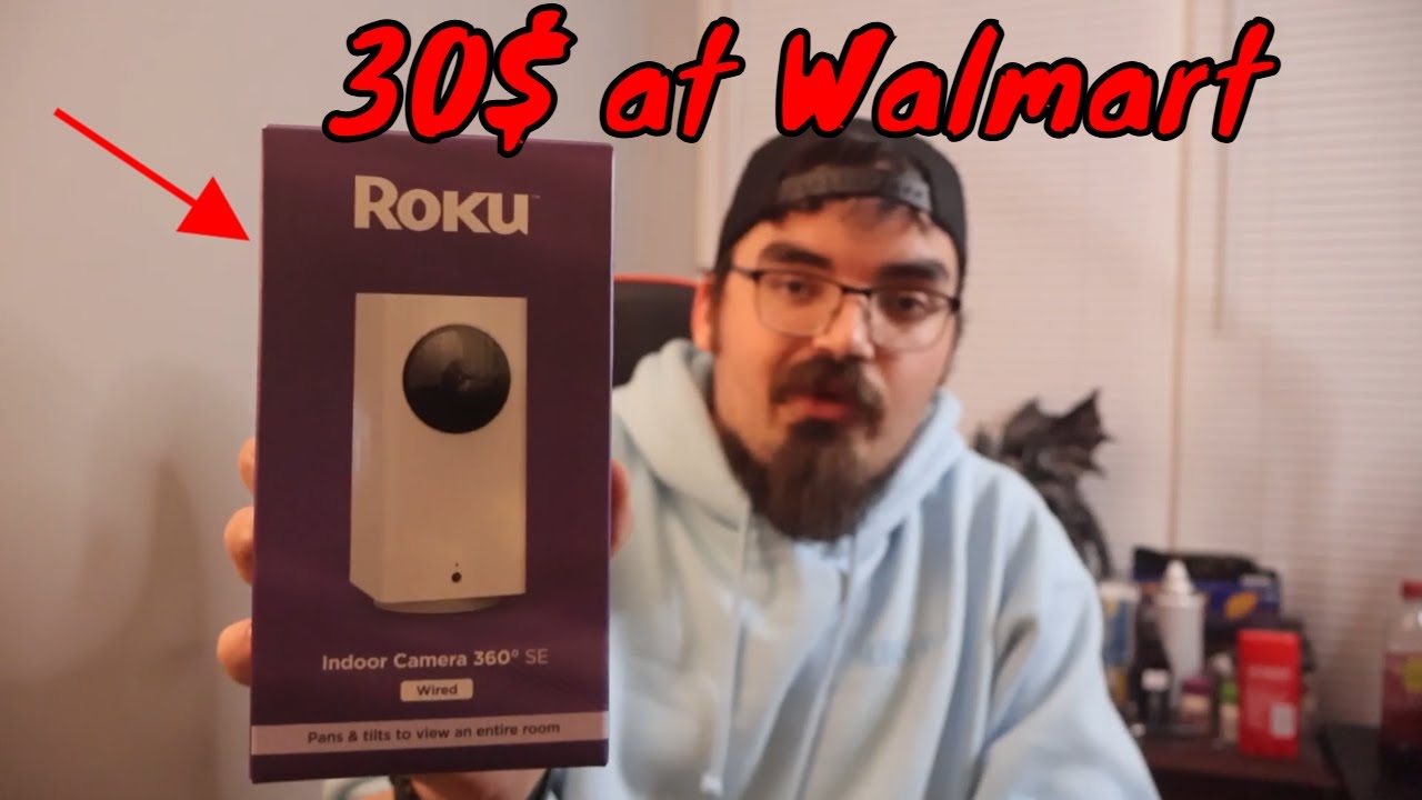 Roku Indoor Camera 360 unboxing, setup, and review.