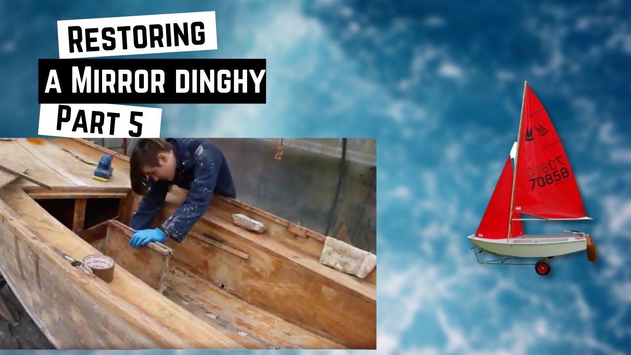 Restoring an old Mirror Dinghy  PART 5 rebuilding the centreboard housing.