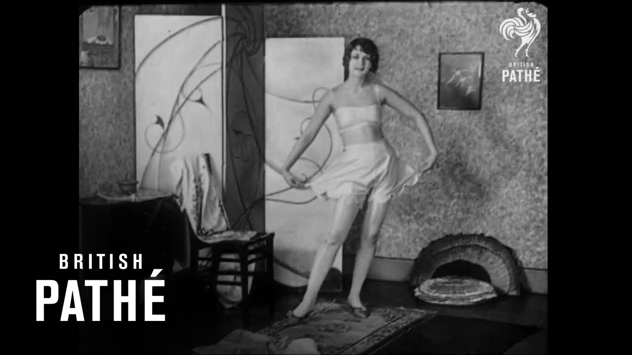 Ladies Underwear Show in 1929