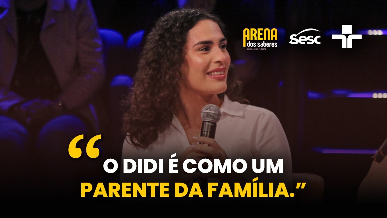 Lívian Aragão revela quem é o Didi por trás das câmeras | Arena dos Saberes | 26/02