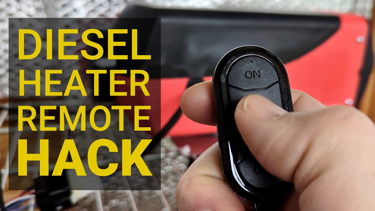Diesel Heater Arduino 433MHz Remote Control Project