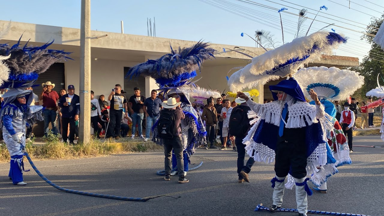 Carnaval Papalotla Culebra Potrero vs Xolalpa 💙🤍