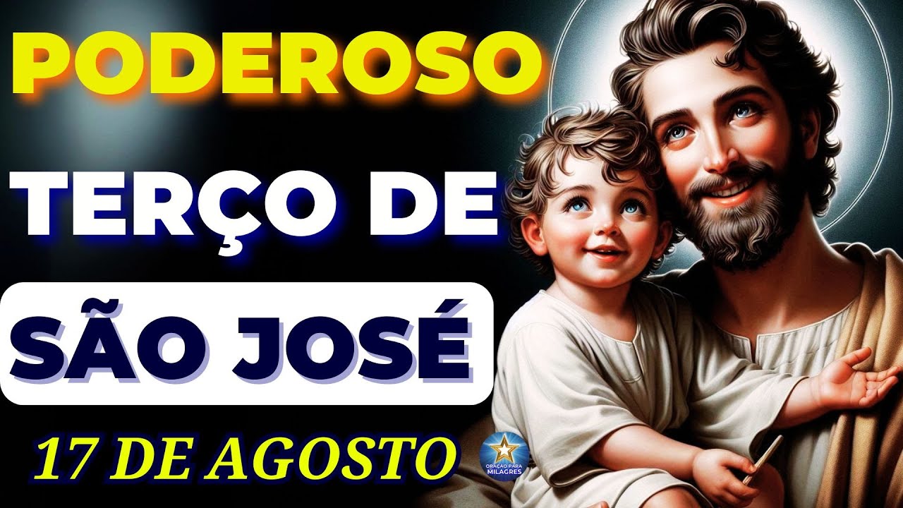 📿Terço Poderoso de São José 🙌 Reze e Veja o Impossível se Tornar Realidade!