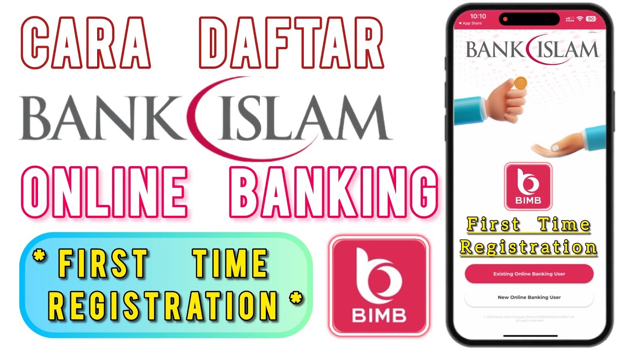 Cara Daftar Bank Islam Online Banking | Register Bank Islam Online Banking