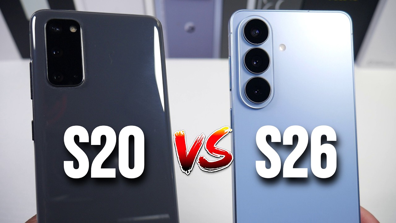Samsung Galaxy S26 против Galaxy S20 в 2026 году! (Тест камеры, PUBG, дисплей и скорость)