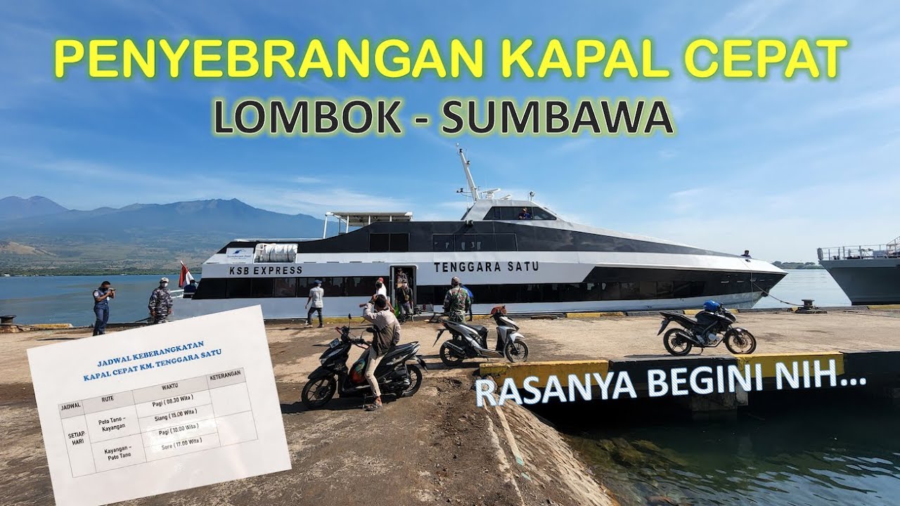 KAPAL CEPAT LOMBOK SUMBAWA