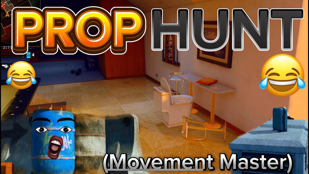 PROP HUNT  but im to GOOD as a Prop in BLACK OP 6 😂( Funny Moments)