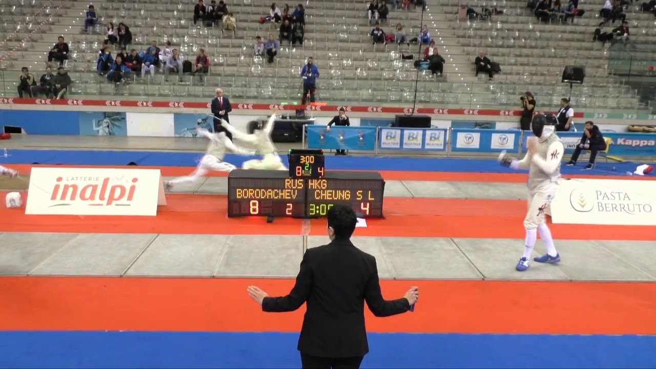 2020 134 T64 30 M F Individual Turin ITA GP 8 CHEUNG HKG vs BORODACHEV RUS