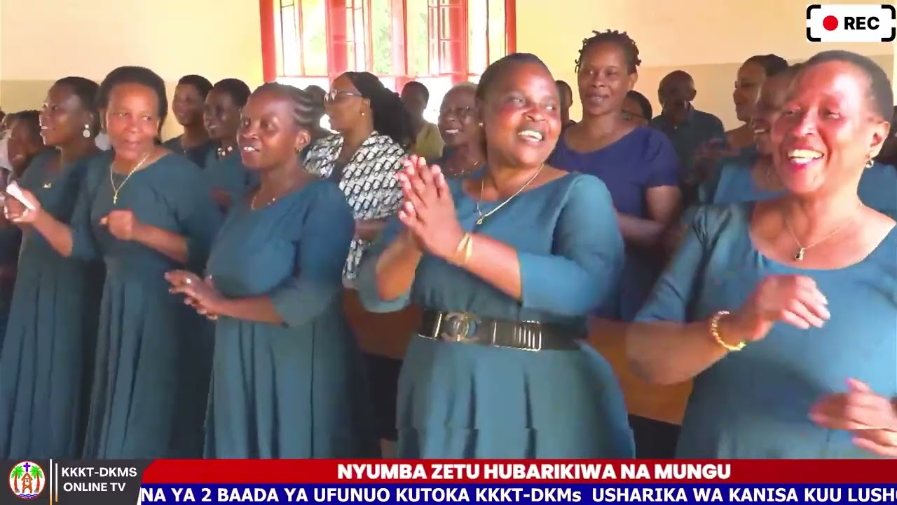 Salamu za Askofu Dkt. Msafiri Mbilu usharika wa Kanisa Kuu Lushoto.