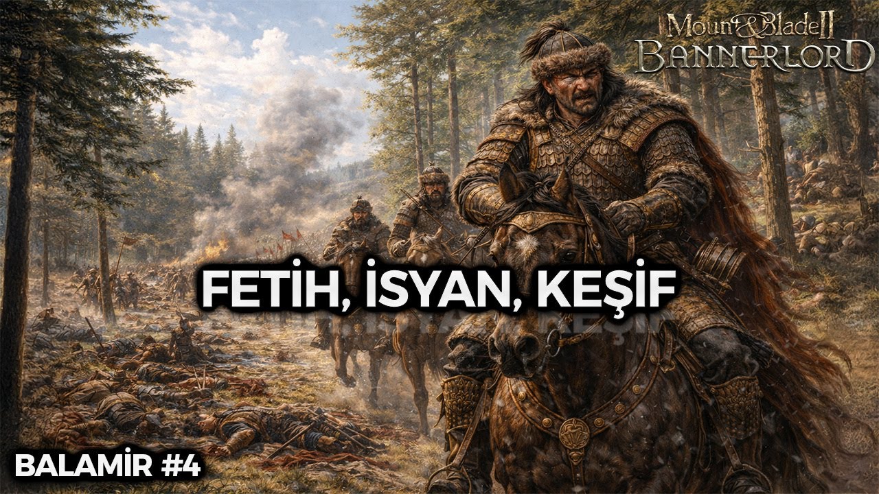 FETİH, İSYAN VE KEŞİF! Balamir | Burning Empires Bannerlord Hun Modu #4