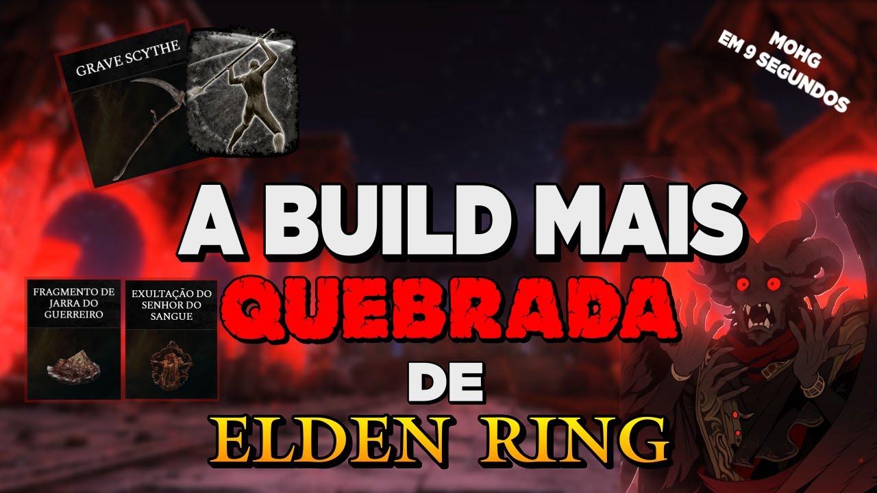 A BUILD DE SANGRAMENTO MAIS QUEBRADA - Elden Ring