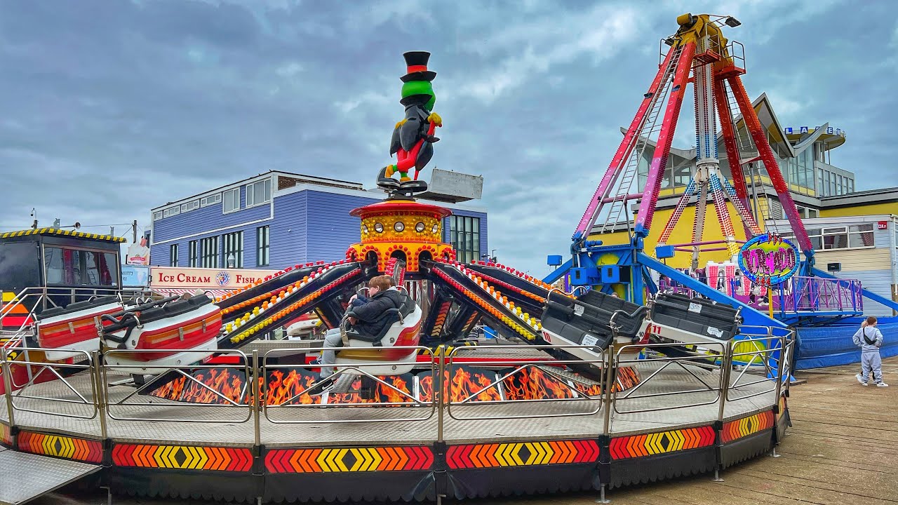NEW RIDES!!! Clarence Pier Funfair Opening Day Vlog - March 4th 2023! Log Flume in -5 Conditions