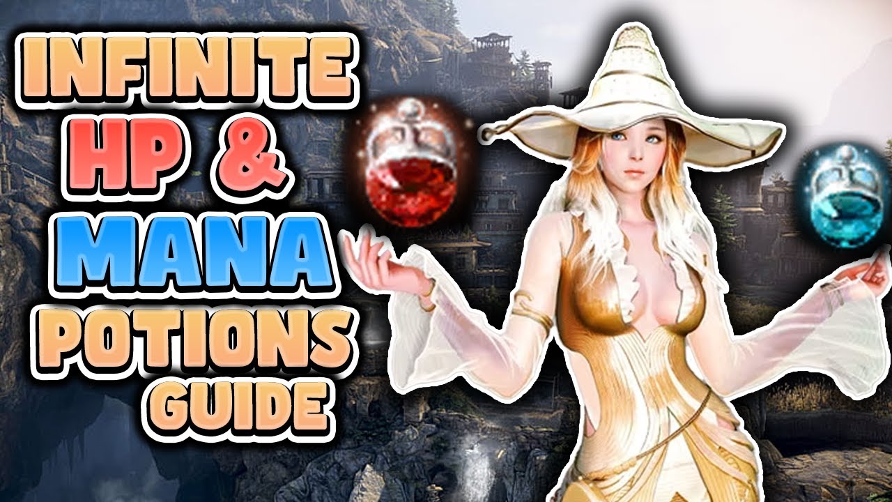 2024 Infinite Potions Guide for Black Desert | ALL Grind Zones