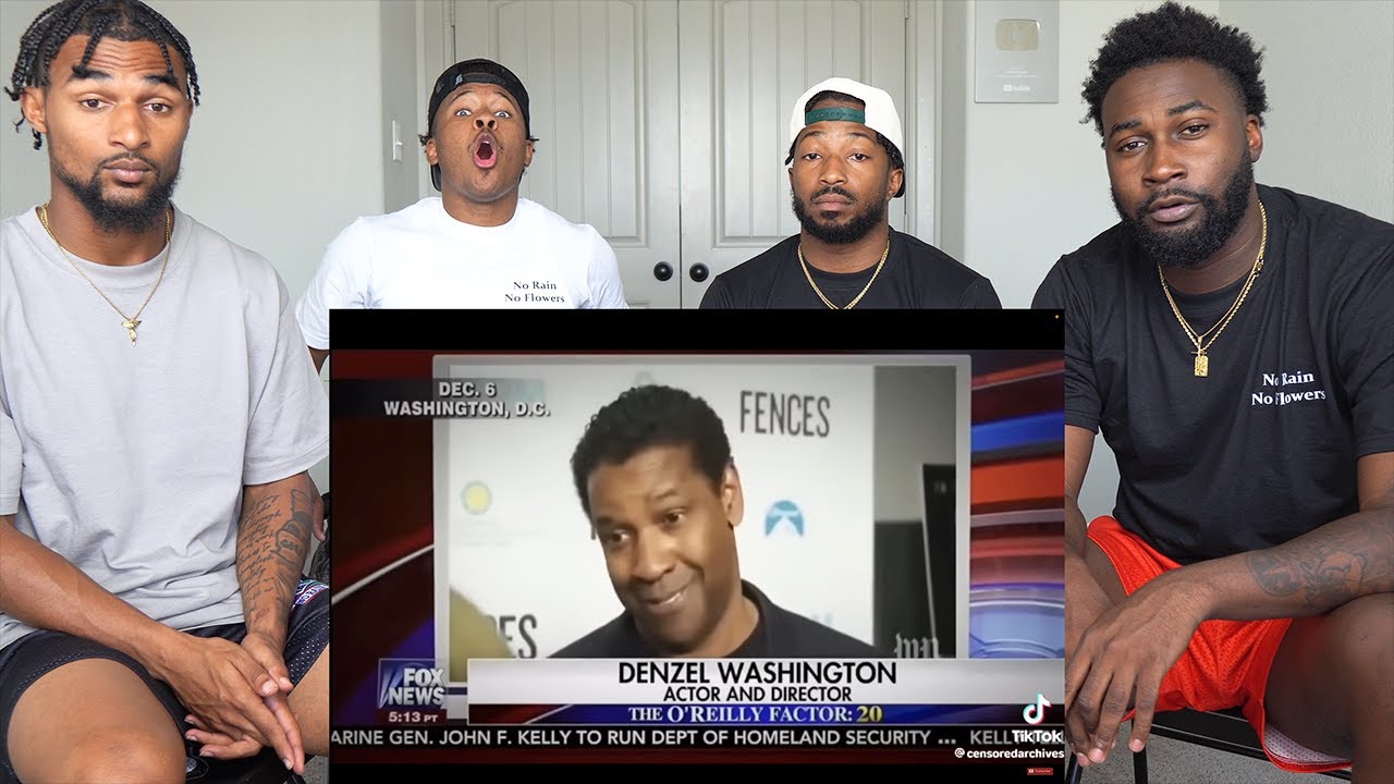 Denzel Washington's Powerful Response to a Woke Reporter on Race and Fake News!
