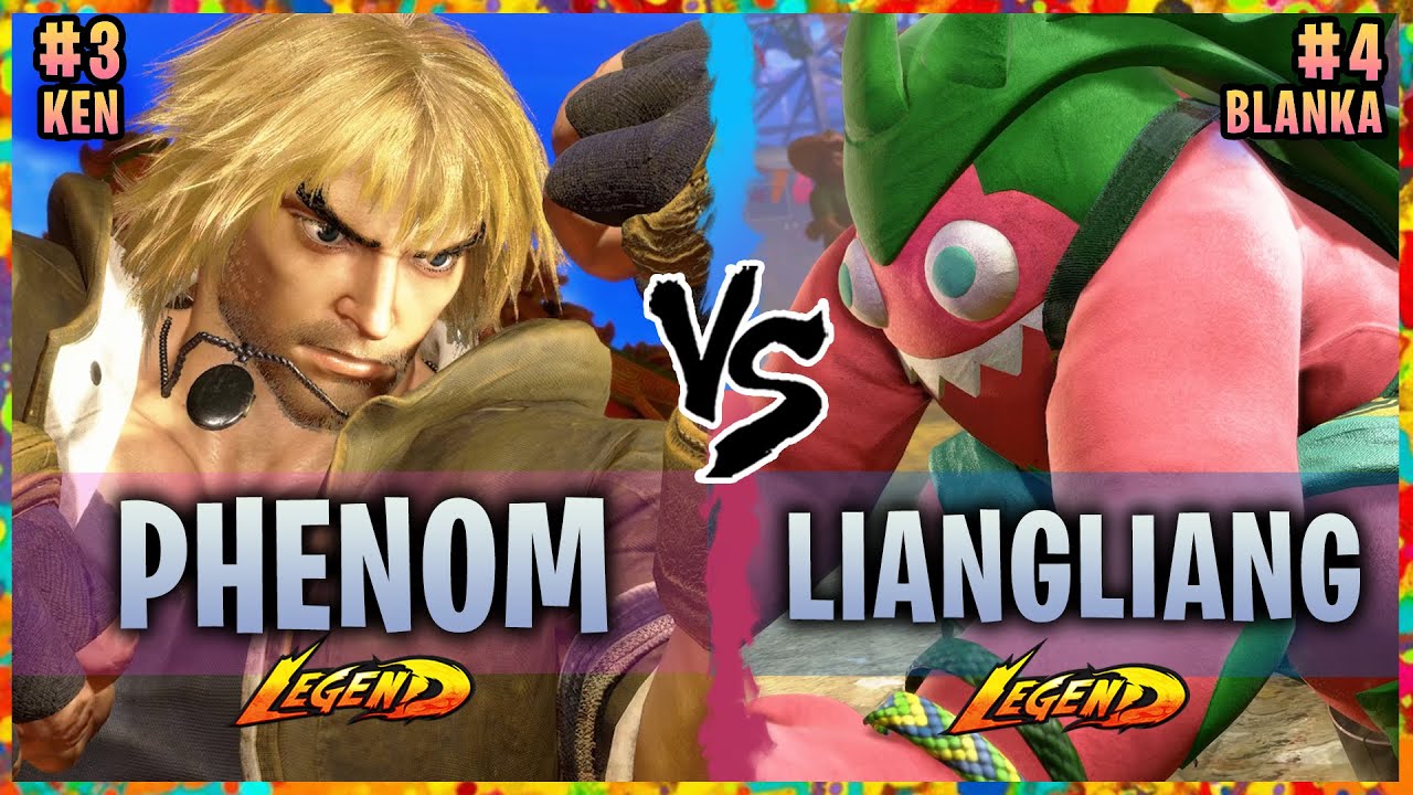 SF6 ▰ Ranked #3 Ken (PhenomTheMoose) Vs. Blanka (LiangLiang)『Street Fighter 6』