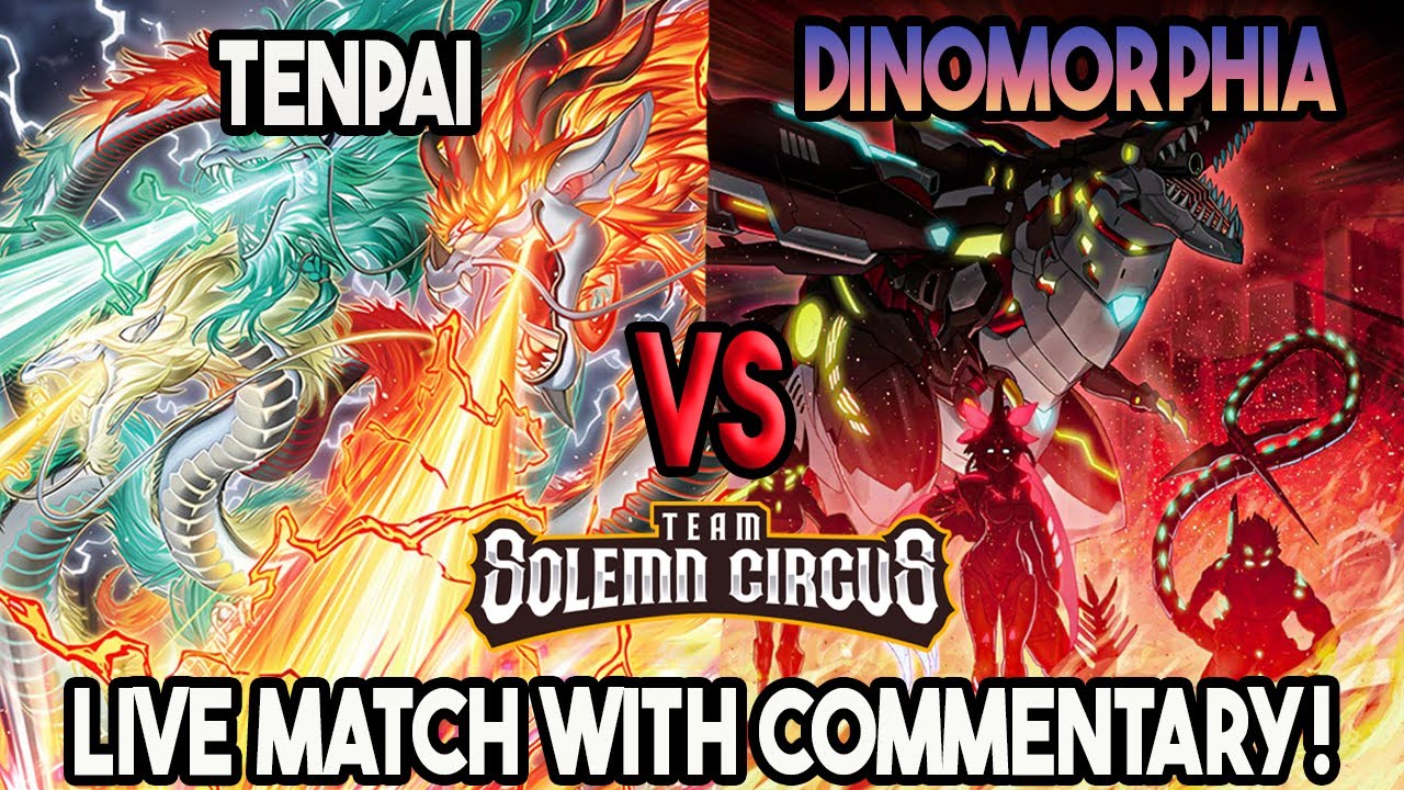 Tenpai Dragons Vs Dinomorphia : Yu-Gi-Oh! Locals Feature Match | Live Duel
