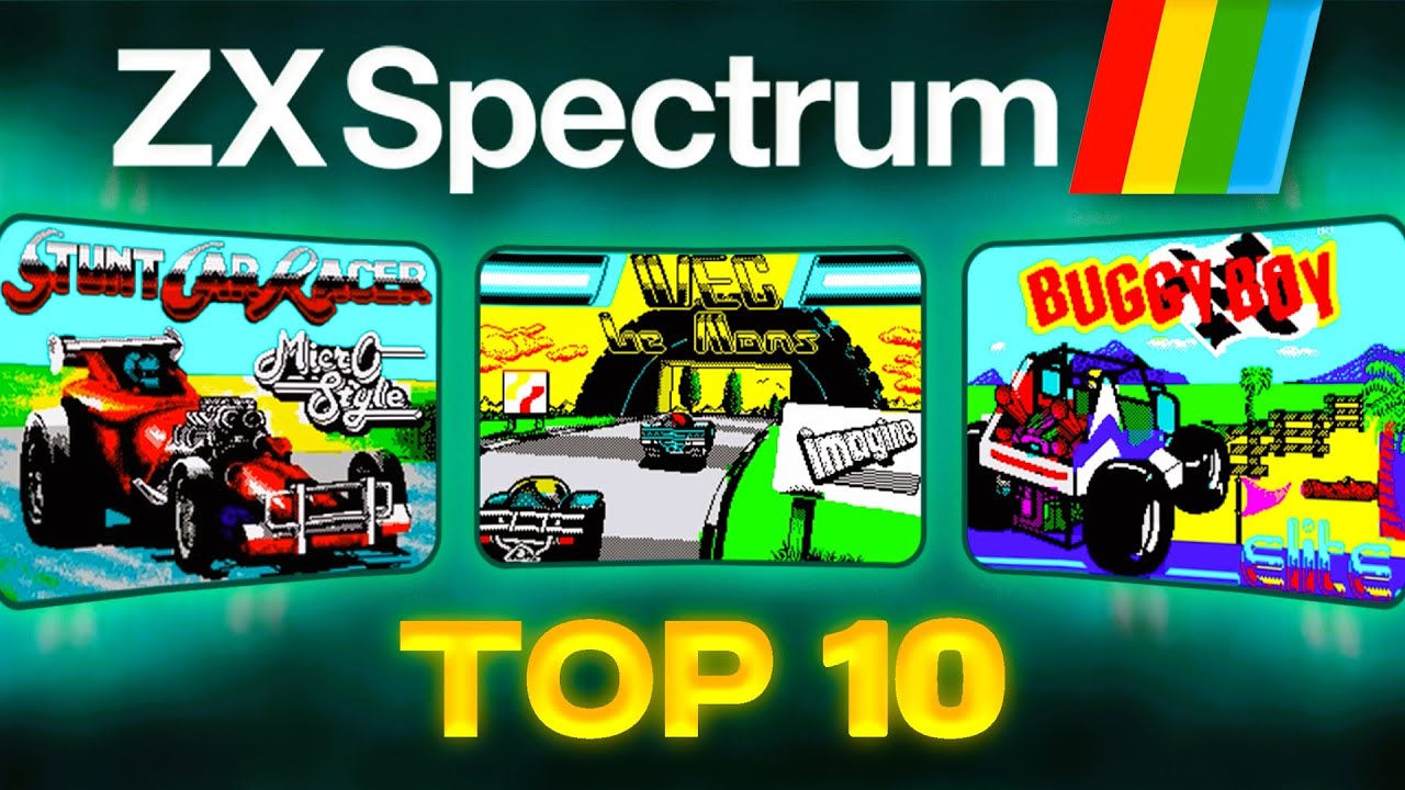 Top 10 Best Track Racing Games for ZX Spectrum