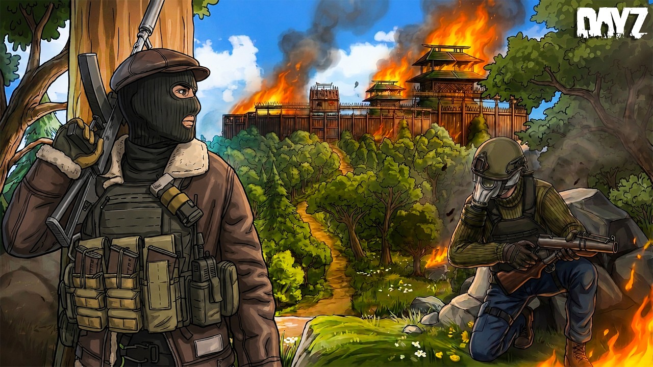 БАЗА НА ХОЛМЕ! Оборона самой Неприступной КРЕПОСТИ &mdash; DayZ