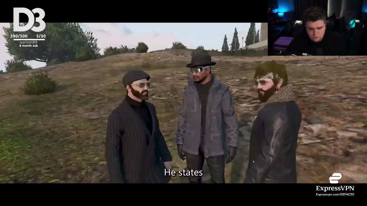Defac3d Reacts To The Sanguine Island Vs Los Santos War?! *Official Trailer* |GTA 5| NOPIXEL RP|