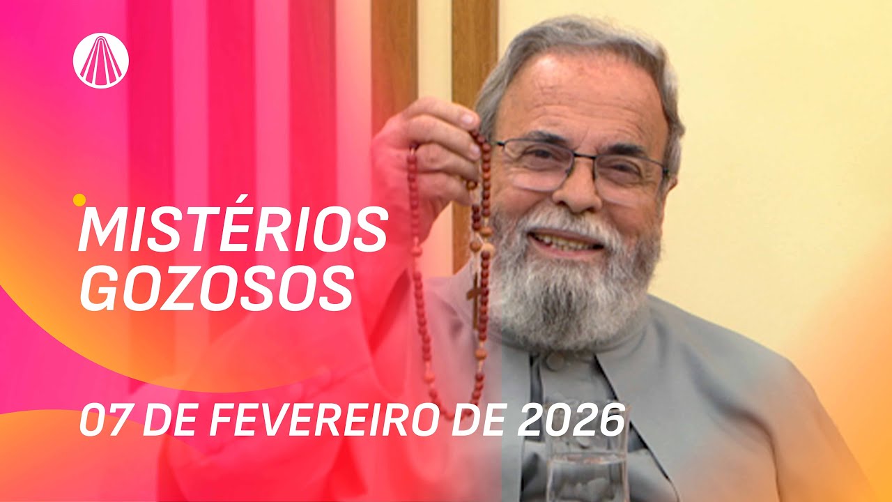 Terço de Aparecida com Pe. Antonio Maria - 07 de fevereiro 2026 [Mistérios Gozosos]