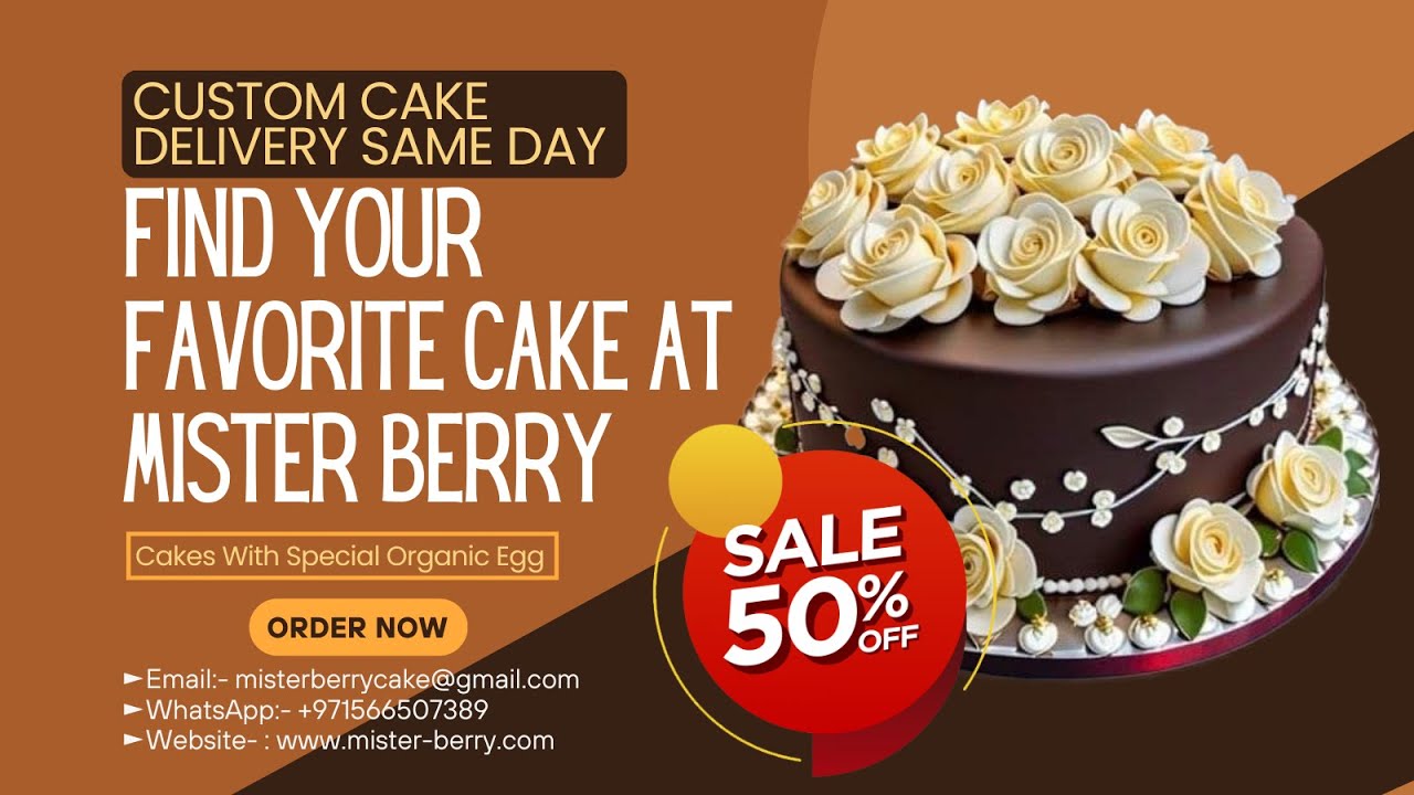 Enjoy Mister Berry Cake in Dubai | Birthday Cake | Best birthday cake shop in Dubai | cake shops