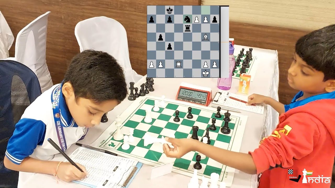 Here take your new queen, Wait! Aarav v Krithik | 36th National Under-7 Open 2023