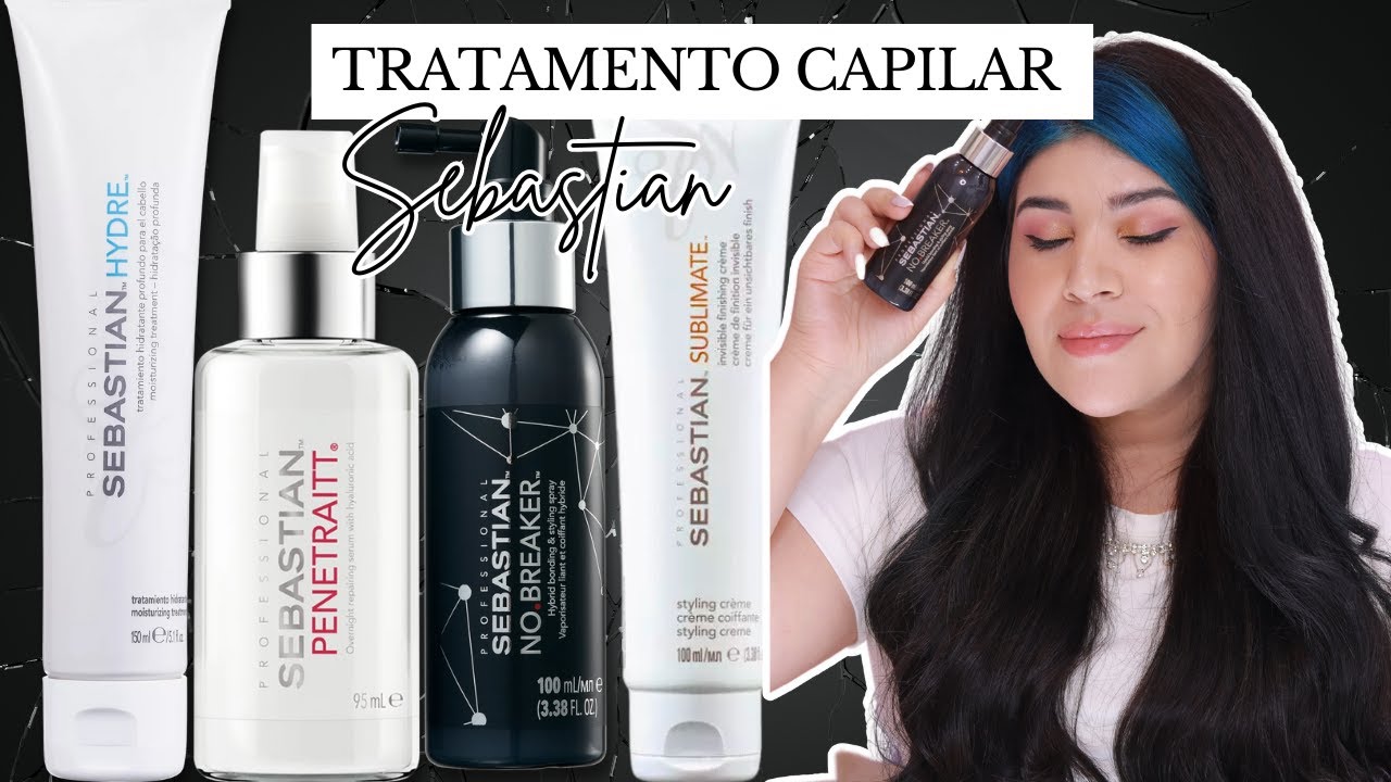 🖤 TRATAMENTO CAPILAR COM SEBASTIAN PROFESSIONAL: No-Breaker, Hydre, Sérum Noturno e mais!